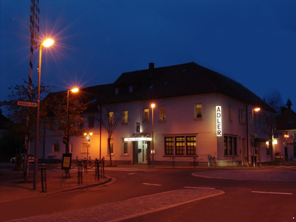 Hotel Adler Neulußheim Exterior foto